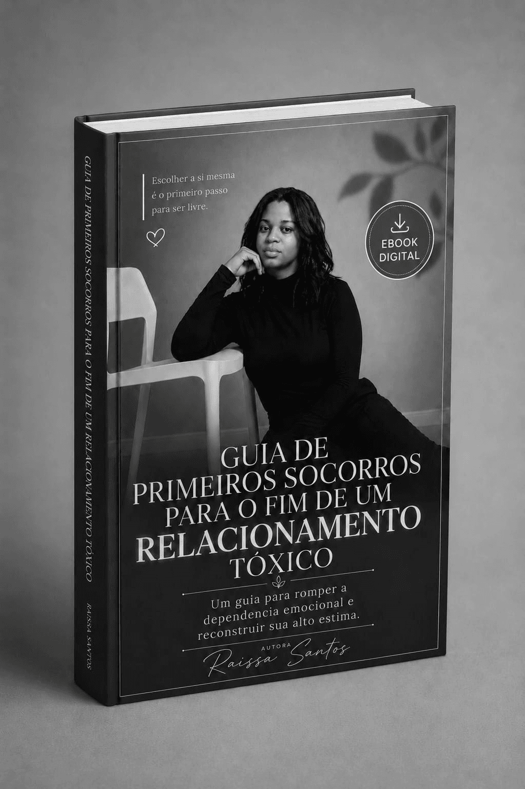 Capa do Guia de Primeiros Socorros, de Raissa Santos